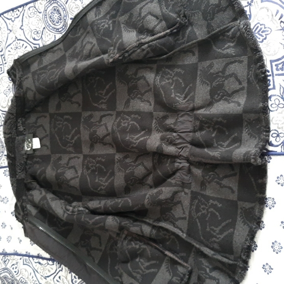 Kerrits Sz S Horse Patch Print Full Zip Equestrian Fleece Vest - Picture 14 of 17